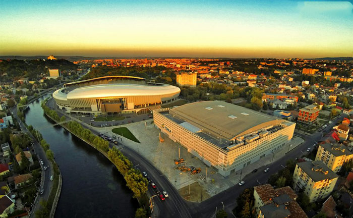 Stadionul si Sala Polivalenta din Cluj. Stadionul si Sala Polivalenta din Cluj