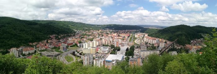 Panorama orașului Reșița